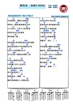 杨小冬采集到ukulele谱