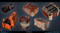 Planetrism - Containers, Kimmo Kaunela : Some of the containers I made for a VR title called Planetrism.