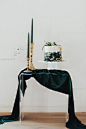 Emerald Velvet Table Runner