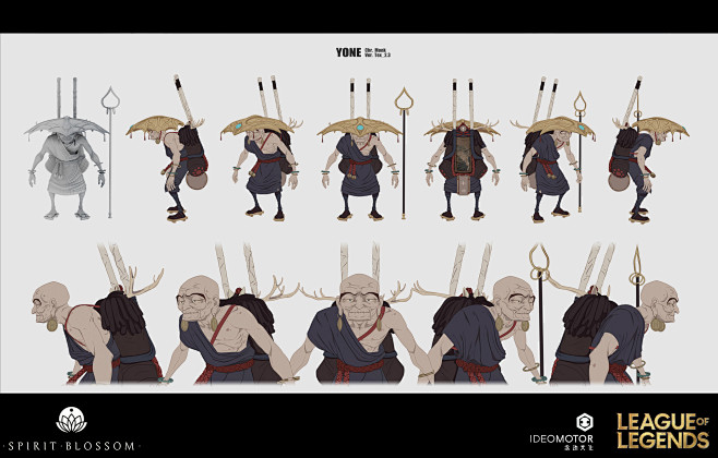 LookDev for Monk By ...