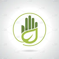 认为绿色。生态学的概念。