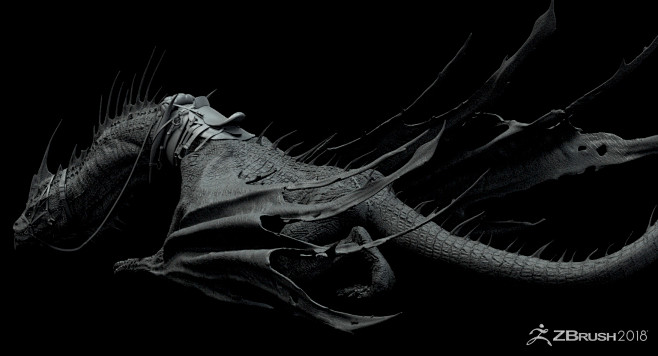 Black dragon (Zbrush...