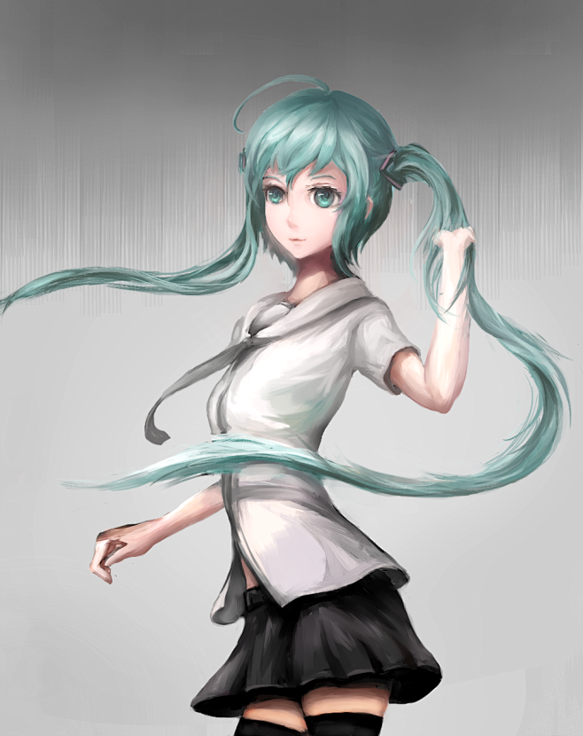 miku 校服