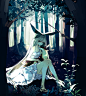 眠れる森 沉睡森林 p站 二次元 插画 少女 头像 手绘 动漫