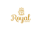 Royal Coffee logo cafe coffee king royal