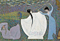 《白蛇传》壁画
作者：权正环、李化吉 (1979) ​