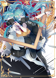 日向一阳采集到miku