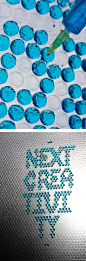 Bubble Wrap Typography by Lo Siento: 