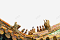 中国传统金色琉璃瓦雕刻屋檐 设计图片 免费下载 页面网页 平面电商 创意素材