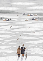 乌克兰插画师 Nastia Sleptsova 绘画作品一组  |  /nastia-sleptsova.tumblr.com/
