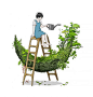 Food And Everyday Life Merge In Surreal Illustrations By Marumichi