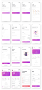 钱包账号理财银行金融管理移动APP界面UI工具包 Cen Wallet UI Kit-UI 素材-@美工云(meigongyun.com)