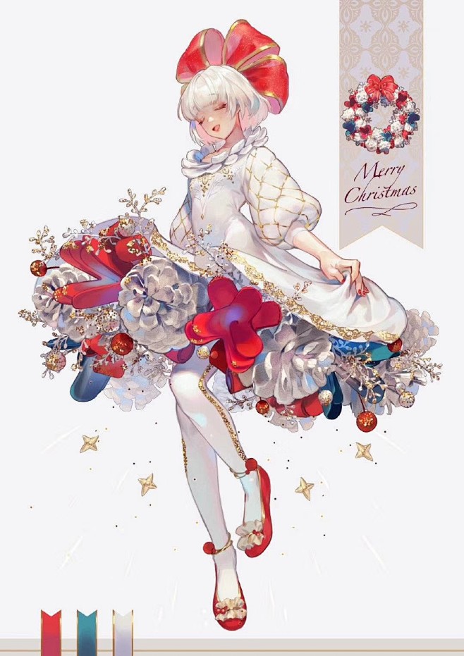 花与水果拟人。
推主id:aruk（tw...