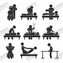 小黑人理疗 【酷图网】小黑人,理疗,物理治疗,正骨,按摩,拉筋,拔罐,针灸,复健治疗,步行训练