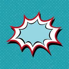 蓝色漫画手绘爆炸框矢量主图 矢量图 蓝色背景 高清背景 背景 设计图片 免费下载 页面网页 平面电商 创意素材