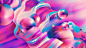 OYSTERS Texture 12款潮流抽象全息渐变立体JPG背景 B2020041403-淘宝网
