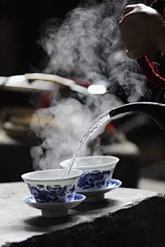 元·张可久《人月圆·山中书事》兴亡千古繁华梦，诗眼倦天涯。孔林乔木，吴宫蔓草，楚庙寒鸦。数间茅舍，藏书万卷，投老村家。山中何事？松花酿酒，春水煎茶。