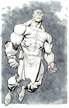 大鼻涕糊肆脸采集到美漫(暗黑血统之父 Joe Madureira )