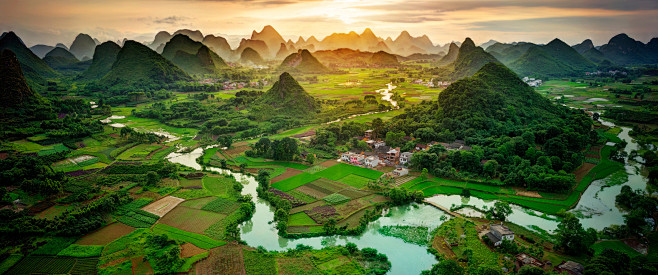 广西桂林山水风景摄影