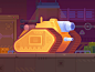 Tank Stars : Tanks at your fingertips. Choose a weapon from a simple missile to an atomic bomb and shoot with the right angle to destroy your opponents. Make the right shot quickly or die!