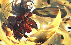 火影忍者 宇智波斑 同人图 插画 壁纸 | 宇智波斑 | 半次元-第一中文COS绘画小说社区