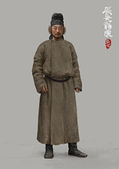灵木白采集到参考素材-古代服装（亚洲）