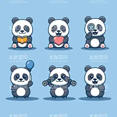 卡通熊猫  - 源文件下载【酷图网】卡通熊猫素材,熊猫,海报素材,可爱,熊猫素材,图片,卡通熊猫,插画,插图,素材,元素,矢量,卡通,手绘,手绘熊猫,标志,logo,简约,图案,图标,熊猫插画,矢量熊猫,动物,卡通动物,小熊猫,动画熊猫,简笔画,形象,趣味,宝宝,Q版,国宝,大熊猫,呆萌,卡通大熊猫,卡通小熊猫,气球,拟人,表情,爱心