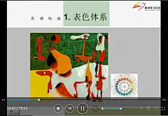 色彩构成与关系配色资料视频教程素材颜色搭配广告平面ps设计原理