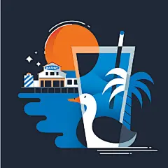 【佳作推荐 | 矢量插画】来自插画师 Fonzy Nils 为多伦多的办公室制作的插画作品。（behance.net/Fonzynils）#从美到美好##巴士日记# ​​​​
小编@Robin周-英俊 ​​​​