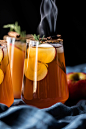 Smoky Harvest Apple Cider Margaritas | halfbakedharvest.com @hbharvest