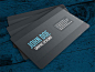 Simple Gray Business Card