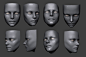 Agent Face WIP 1 by HazardousArts on DeviantArt