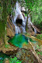 Waterfall in Bonito, Mato Grosso do Sul, Brazil