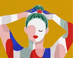 高级感插画 : 极度克制的用色，适当的留白，风格的高度统一，极致的光影刻画追求，从而给人传递出高级的视觉感受