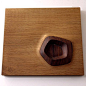 Details we like / Wood / Crafts / Organic Honeycomb / Color Transition / Dynamic Detail / at Design Binge