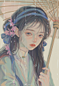 插画师gua老师的作品 
