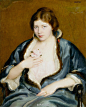 【油画】美国画家威廉·麦格雷戈·帕克斯顿人物油画专辑（William McGregor Paxton1869年-1941年）