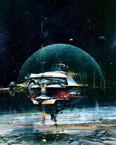 约翰·伯奇 (John Berkey) #遇见艺术# ... 来自喵喵基地-阮佳画室 - 微博