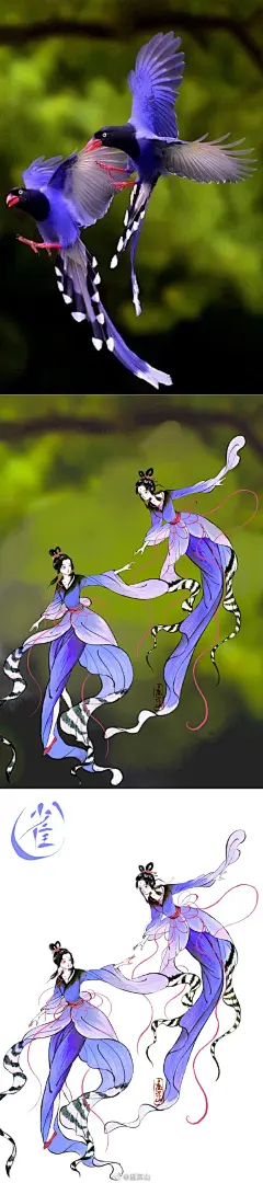 置顶 整理贴：
课程咨询小助理：️Wan-wan1215
小鸟拟人合集：O鹿溟山#小鸟拟人#
#鹿溟山# 话题也可以看往期作品

往期课程，商业手绘海报课：O鹿溟山。往期手绘古风插画基础班指路：O鹿溟山
小鸟拟人古风角色课：O鹿溟山...展开全文c