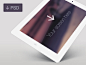 Download Free iPad White Angle PSD