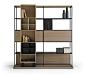 Literatura Open by Punt Mobles | Library shelving systems