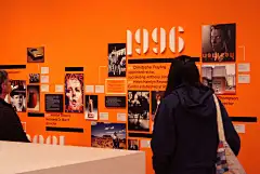 Tom Balchin 的 RCA 175 展览时间线装置