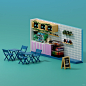 Blender 3D 轻松建模练习 笔记本Cafe