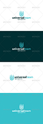 Universal Team Logo — Letter U - Letters Logo Templates