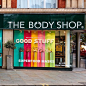 THE BODY SHOP, London, UK, "Get your face in the Good Stuff", creative by StudioXAG, pinned by Ton van der Veer