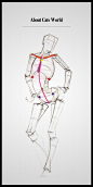 体构——脊椎与体块的关系（3） #人体结...@FoxNoSound采集到The Body Blueprint(49图)_花瓣插画/漫画