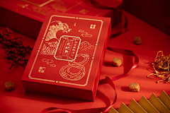 一只独立孤行的猪采集到礼盒设计
