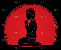 神,分离着色,人,男人,祈祷,谢谢,坐,爱