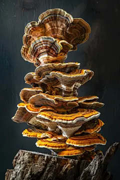 中医药材灵芝图片