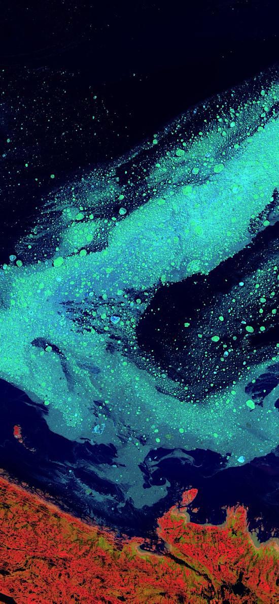 县里斑驳色彩抽象